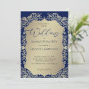 Search for blue damask wedding invitations Classic