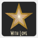 Search for black stars stickers Gold