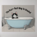 Search for cat bath art Funny