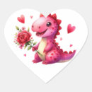 Search for dinosaur valentines stickers Cute