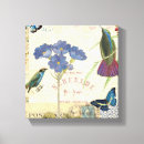 Search for purple butterfly canvas prints Bird