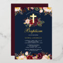 Search for pretty christening invitations Floral