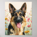 Search for german shepherd art Dog mum