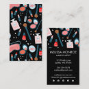 Search for feminine business cards Salon