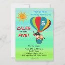 Search for vintage hot air balloon invitations Retro