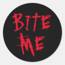 Search for bite me stickers Halloween