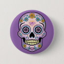 Search for sugar skull badges Purple