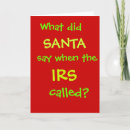 Search for irs cards Santa