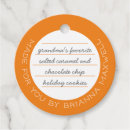 Search for orange gift tags White