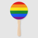 Search for rainbow hand fans Gay