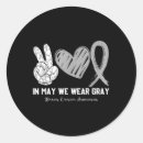 Search for brain cancer awareness stickers Fix america again