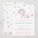 Search for pink and mint green invitations Cute