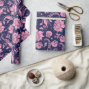 Search for dark pink gift wrap Vintage