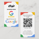 Search for google review business cards 5 star review request