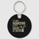 Search for hockey stick key rings Team