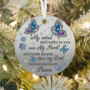 Search for butterfly memorial christmas tree decorations Celebration of life