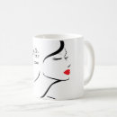 Search for sleek modern mugs Black and white