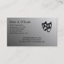 Search for theatre business cards Drama