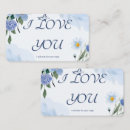 Search for romance business cards Bouquet