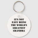 Search for greatest grandma key rings Granny