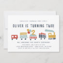 Search for chugga chugga two two invitations Two year old