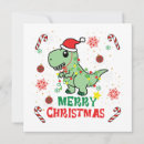 Search for funny dinosaur christmas cards Candy cane