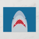 Search for shark cartoon postcards Ocean