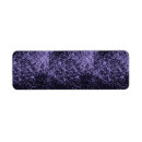 Search for royal return address labels Glitter
