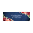 Search for fall floral return address labels Roses