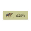 Search for camel return address labels Brown