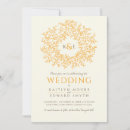 Search for brown monogram invitations Orange