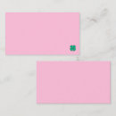 Search for lucky business cards Irish