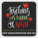 Search for thank you for teacher stickers Teacher appreciation week
