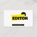 Search for magazine editor business cards Publisher