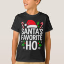 Search for santas favorite ho tshirts Adult