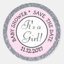 Search for glitter save the date stickers Black