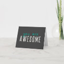Search for you are awesome postcards Green