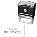 Search for unique return address rubber stamps Elegant