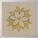 Search for poinsettias posters Gold