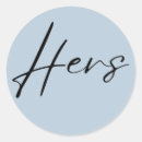 Search for welcome bag stickers Dusty blue