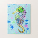 Search for seahorse puzzles Pink