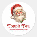 Search for christmas thank you stickers Retro