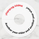 Search for funny wine charms Red