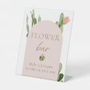 Search for cactus baby shower signs Bohemian