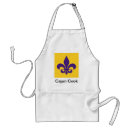 Search for cajun cook aprons Fleur de lis