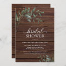 Search for rustic chic bridal shower invitations Greenery