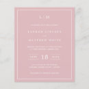 Search for light pink wedding invitations Elegant