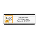 Search for chalkboard template return address labels Flowers