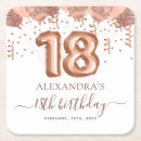 Search for 18th birthday coasters Glitter