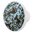 Search for blue marble knobs and pulls Swirls